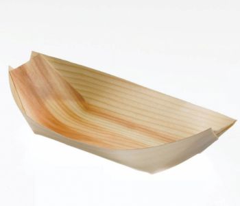 Piroga in Legno 22.5 x 8.5 Cm 50 Pz