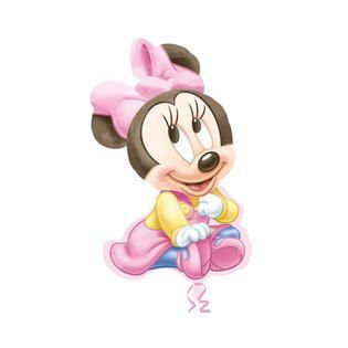 Pallone Foil Super Shape Baby Minnie 33 x 84 cm - 1 pz 