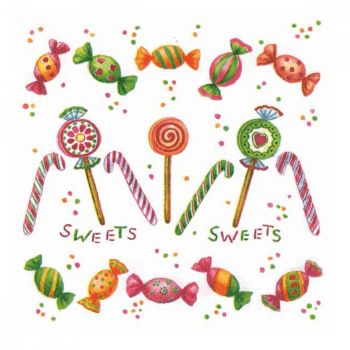 Tovaglioli Sweets 33 x 33 cm 20 pz 