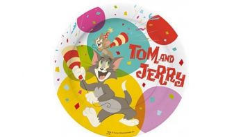 10 Piatti Piccoli 18 cm Tom & Jerry