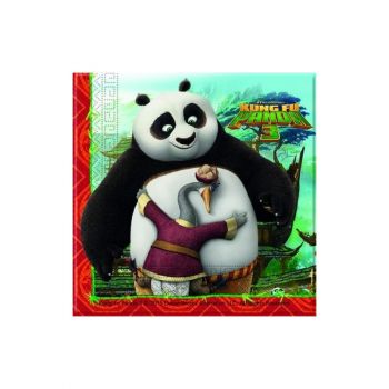 Tovaglioli Kung Fu Panda 3 - 33 x 33 cm - 20 pz 