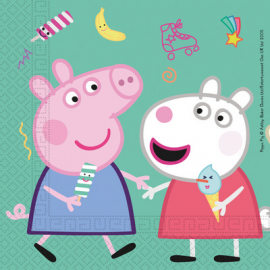 Tovaglioli Peppa Pig 33 x 33 cm - 16 pz 