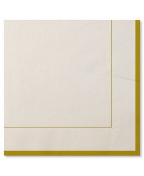 20 Tovaglioli di carta Classic Gold 33 x 33 cm