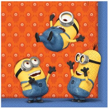 Tovaglioli minions 33 x 33 cm