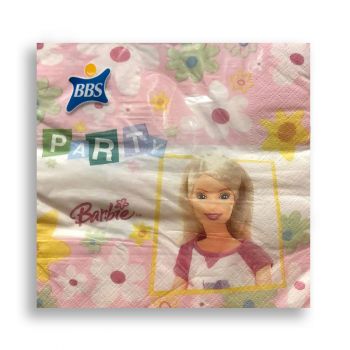 20 Tovaglioli Barbie Free Play