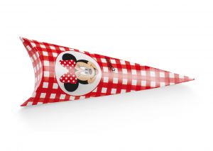 Cono busta Minnie's Party Rosso