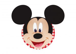 Bigliettino Mickey Party Rosso