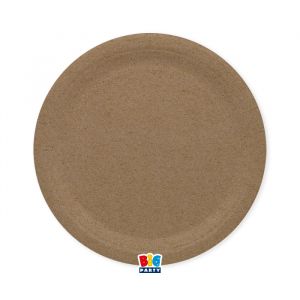 25 Piatti ecolor kraft 24 Cm