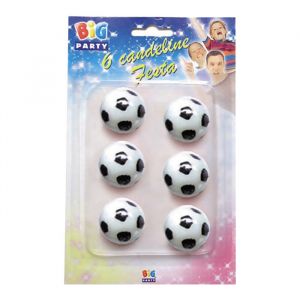 6 Candeline Pallone Calcio