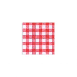 50 Tovaglioli Airlaid Oste Rosso 40 x 40 Cm